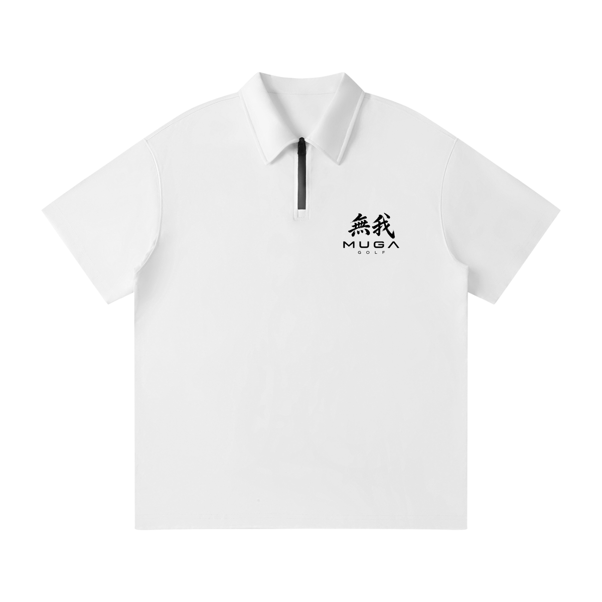 MUGA Golf Signature Quarter-Zip Polo